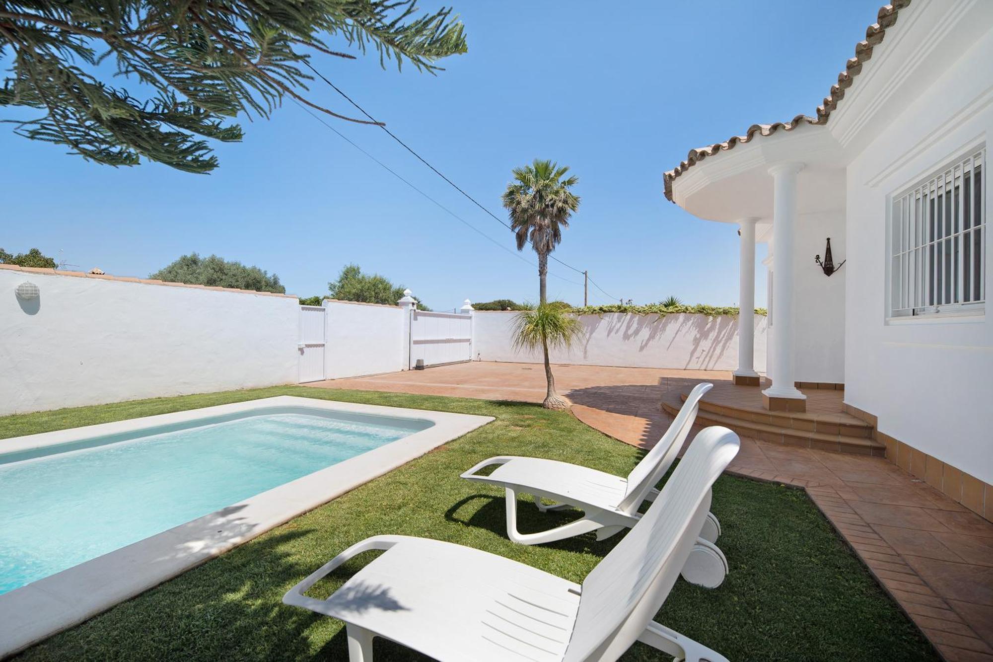 Willa Casa Abedul Sancti Petri Chiclana de la Frontera Zewnętrze zdjęcie